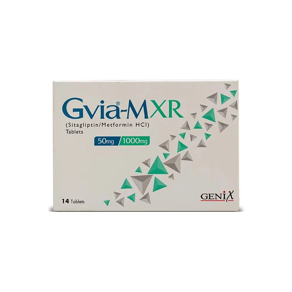 Gvia-M XR 50mg+1000mg Tablet (x2 Strips)