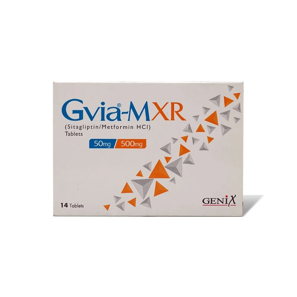 Gvia-M XR 50mg+500mg Tablet (x2 Strips)