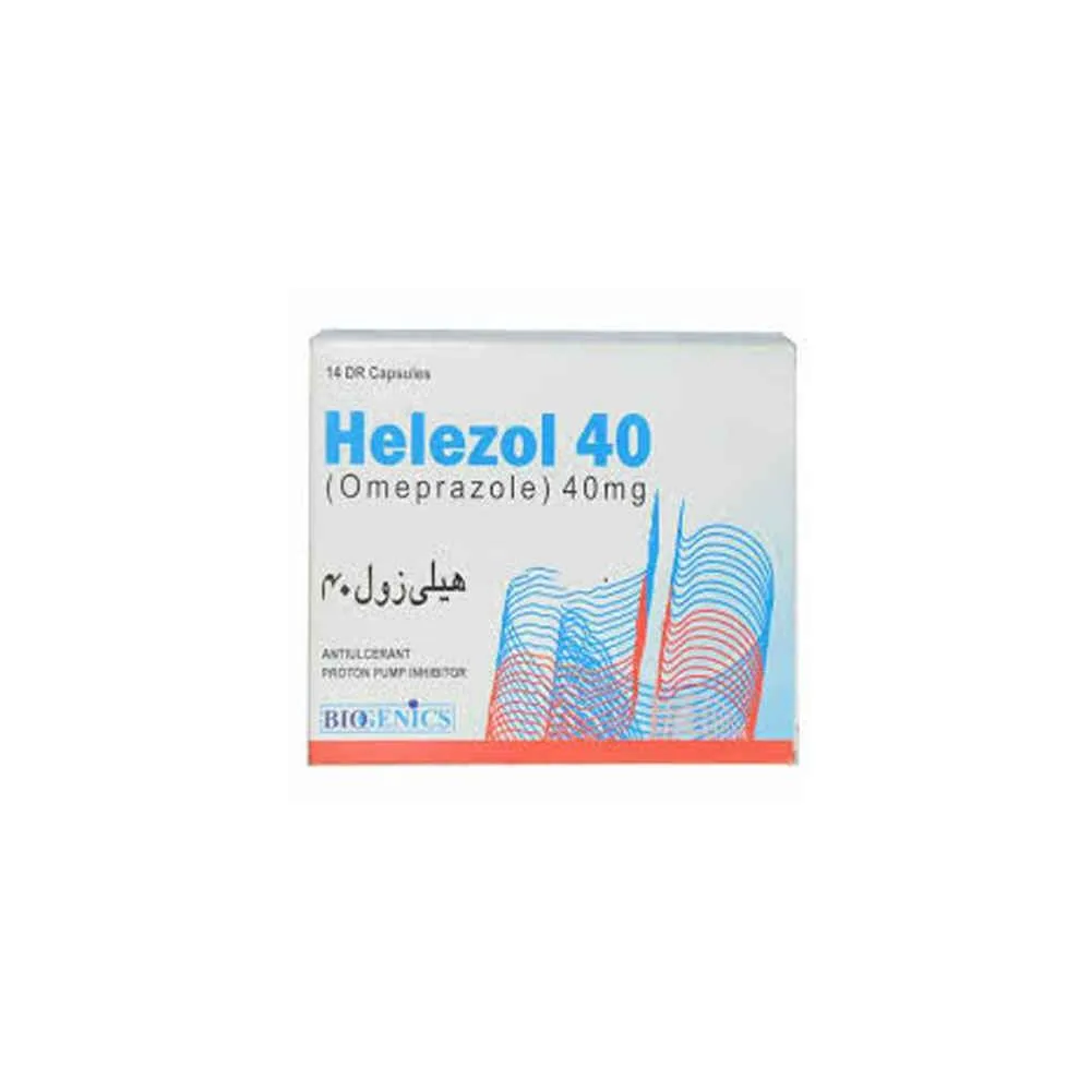 Helezol 40mg Capsule (x2 Strips)