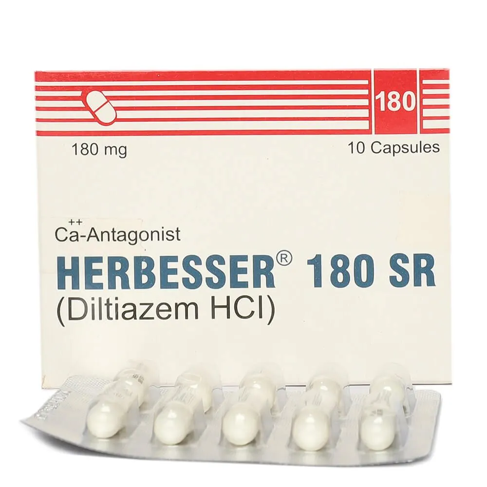 Herbesser SR 180mg Capsule (10 tablets)
