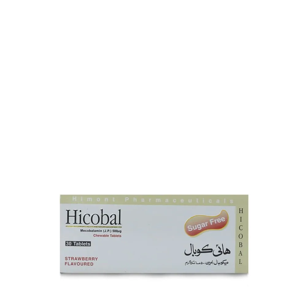 Hicobal 500mcg Tablet (x3 Strips)
