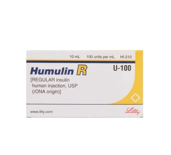 Humulin-R 100IU Injection 10 ml