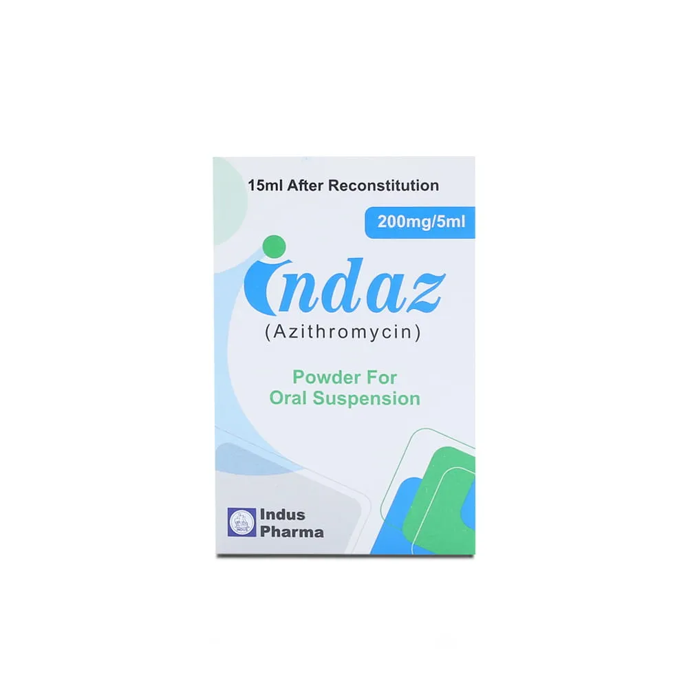 Indaz 200mg/5ml Suspension 15 ml