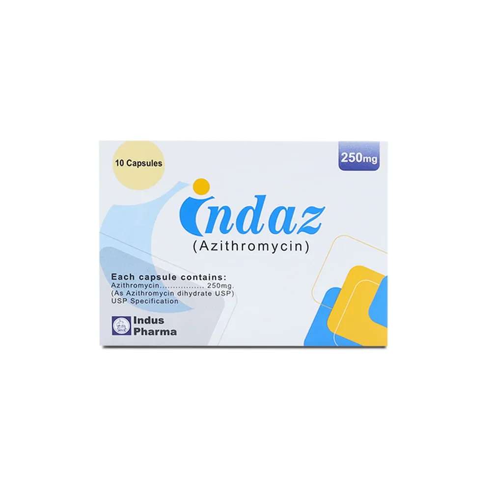 Indaz 250mg Capsule (x2 Strips)
