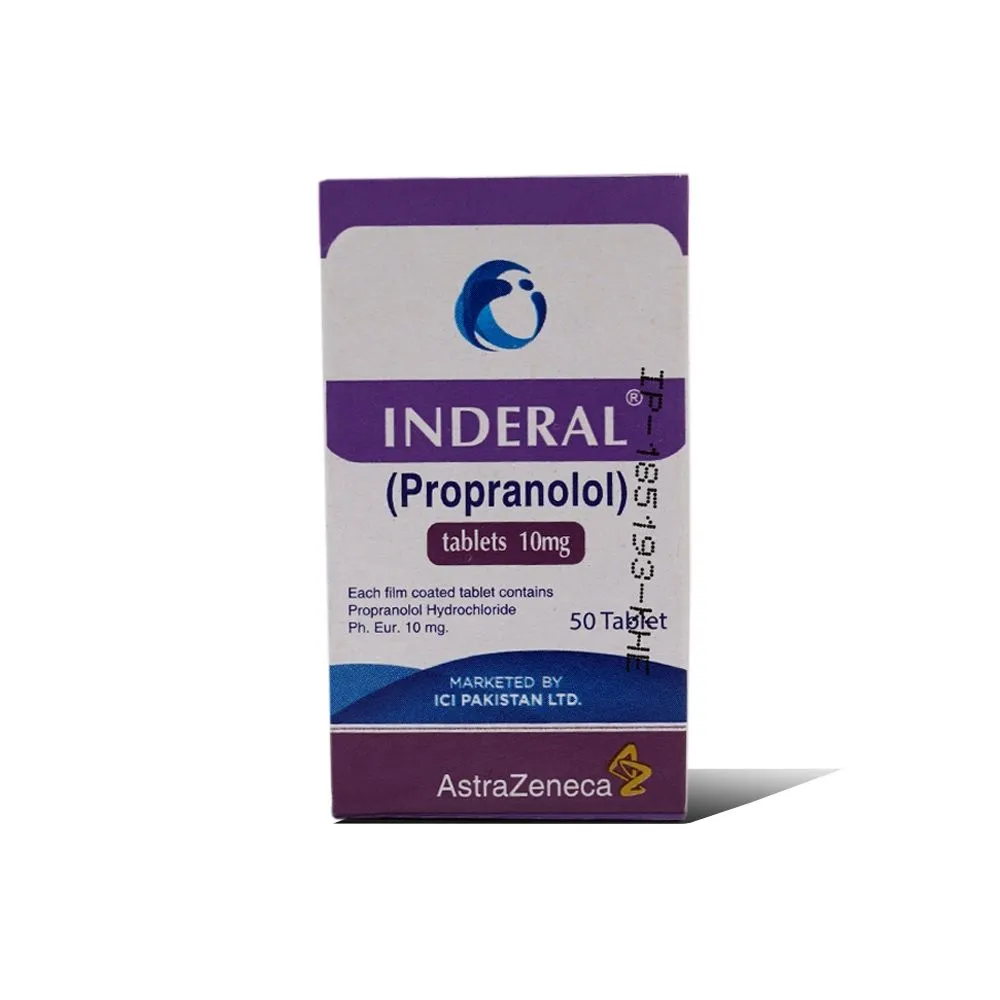 Inderal 10mg Tablet (25 tablets)