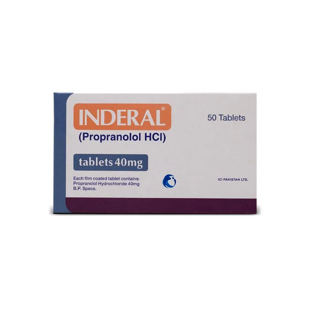 Inderal 40mg Tablet (x2 Strips)