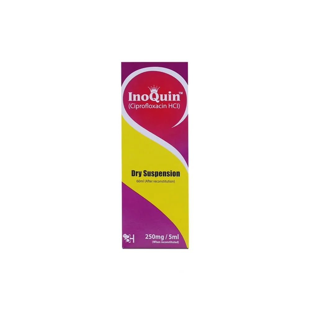 Inoquin 250mg/5ml Suspension 60 ml