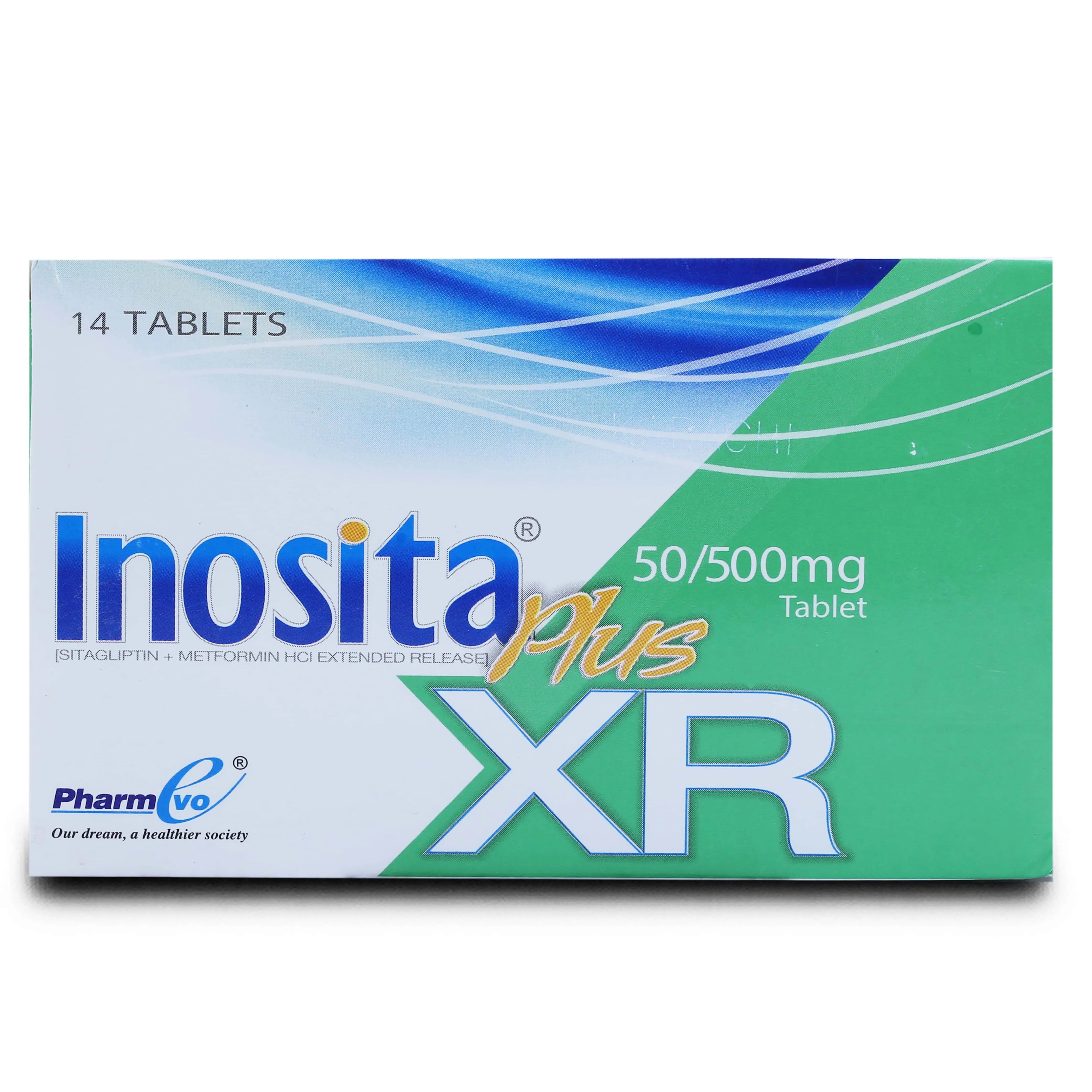Inosita Plus XR 50mg+500mg Tablet (7 tablets)