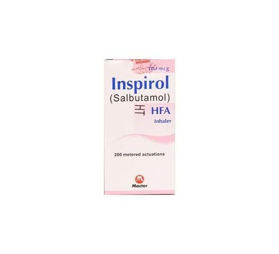 Inspirol 100 HFA 100mcg Spray 200 S