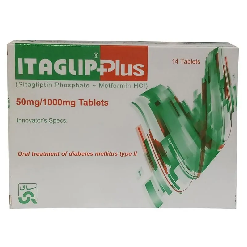 Itaglip Plus 50mg+1000mg Tablet (x2 Strips)
