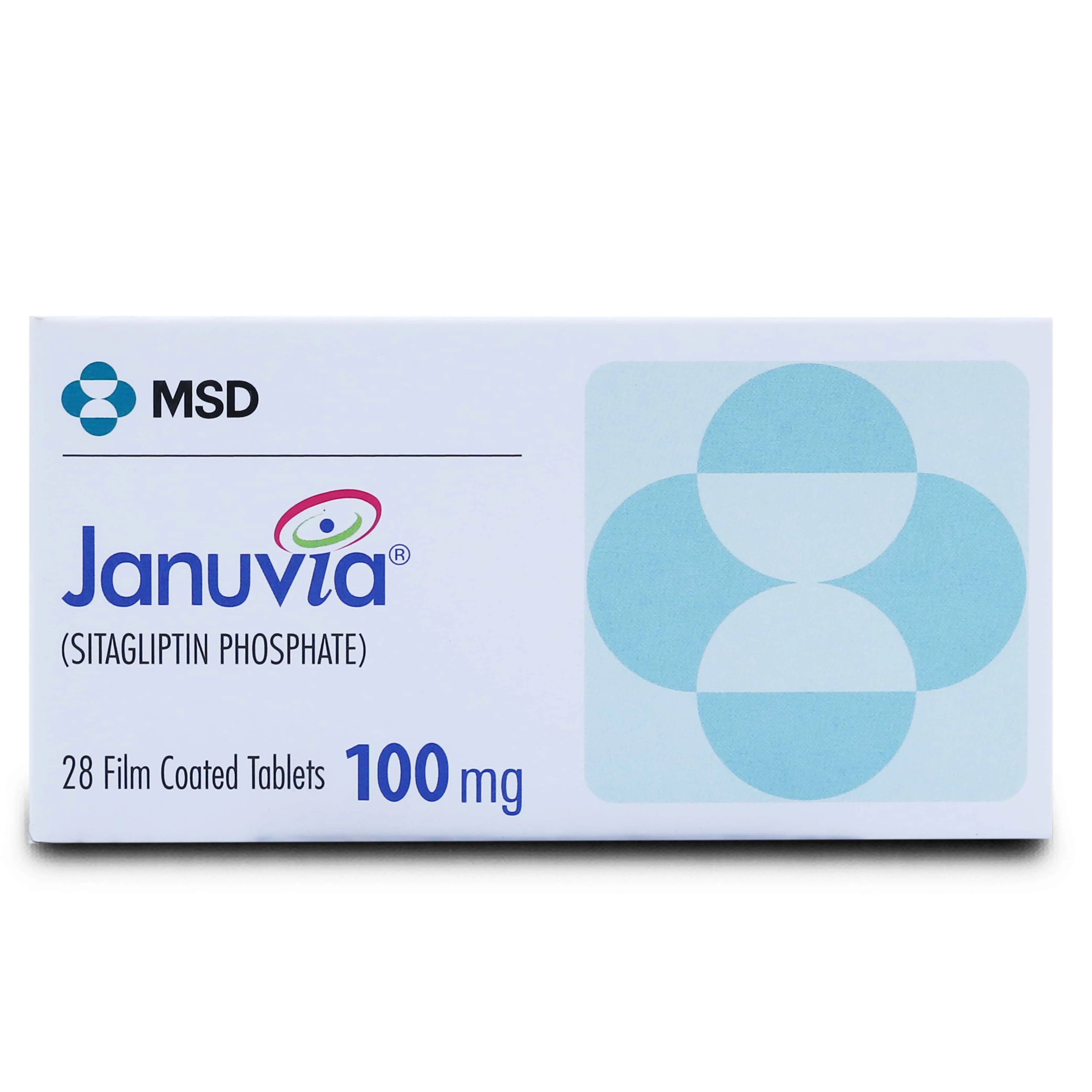 Januvia 100mg Tablet (x2 Strips)