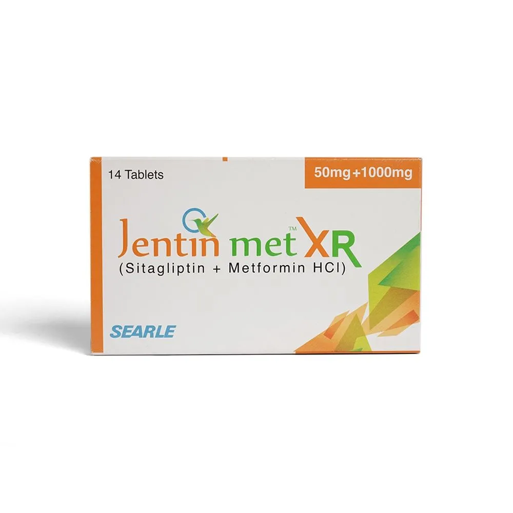 Jentin Met XR 50/1000mg Tablet (7 tablets)