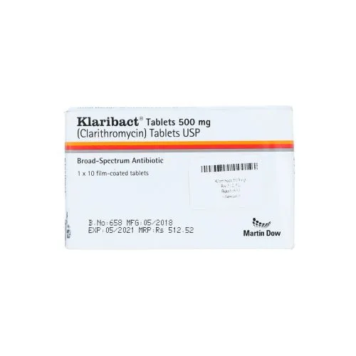 Klaribact 500mg Tablet (10 tablets)
