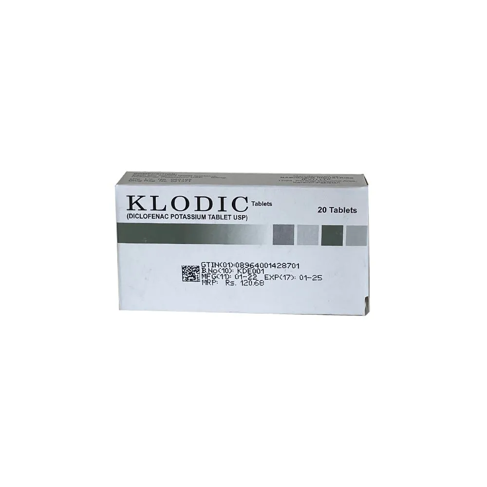 Klodic 50mg Tablet (10 tablets)