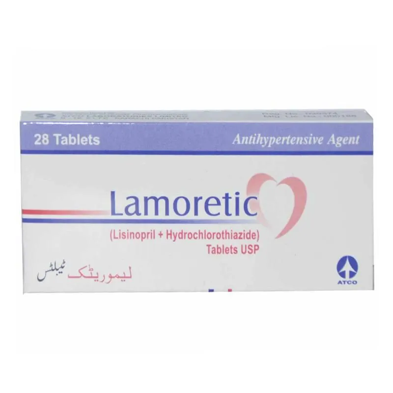 Lamoretic 20mg+25mg Tablet (x2 Strips)