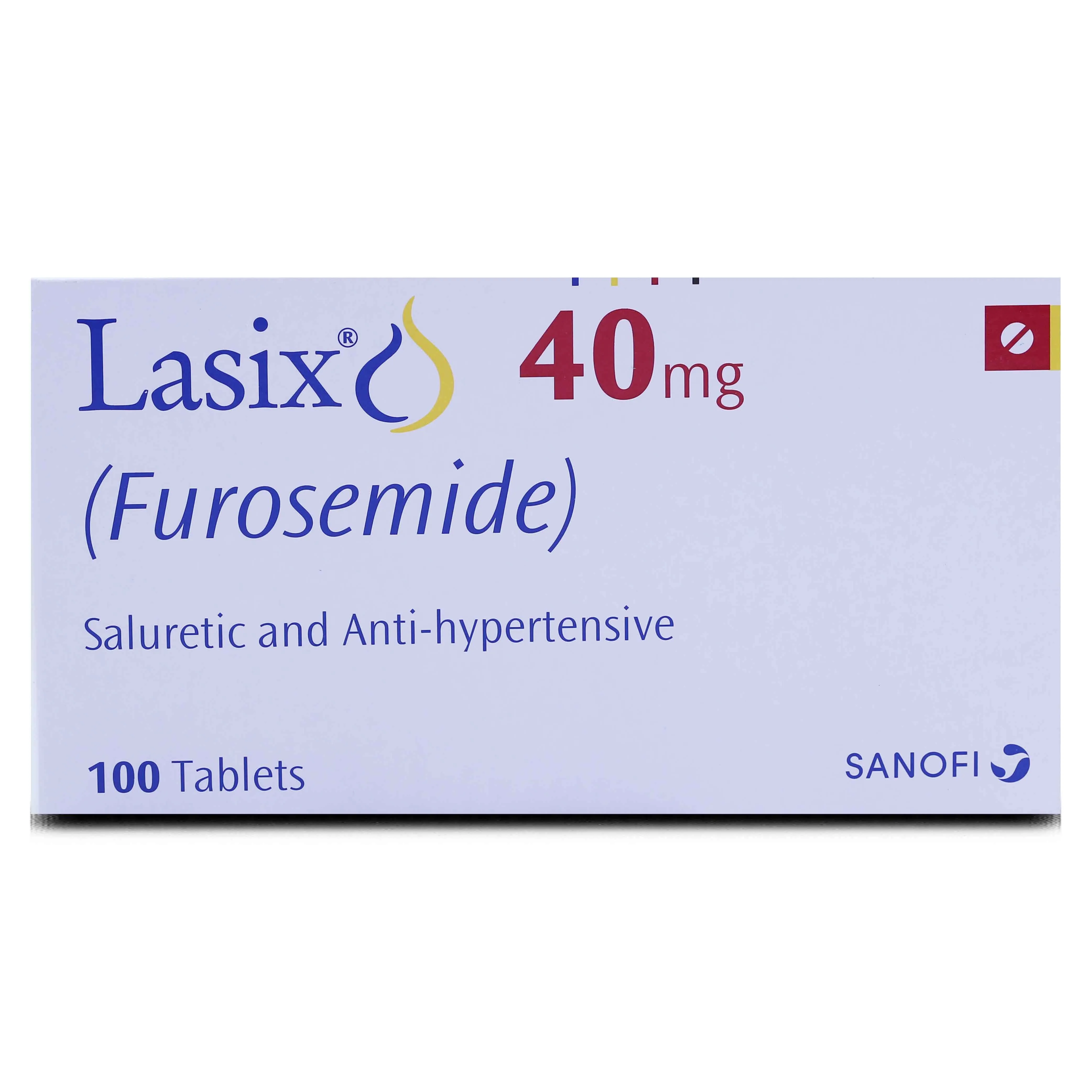 Lasix 40mg Tablet (x2 Strips)