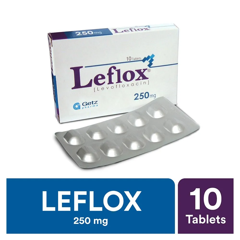 Leflox 250mg Tablet (10 tablets)
