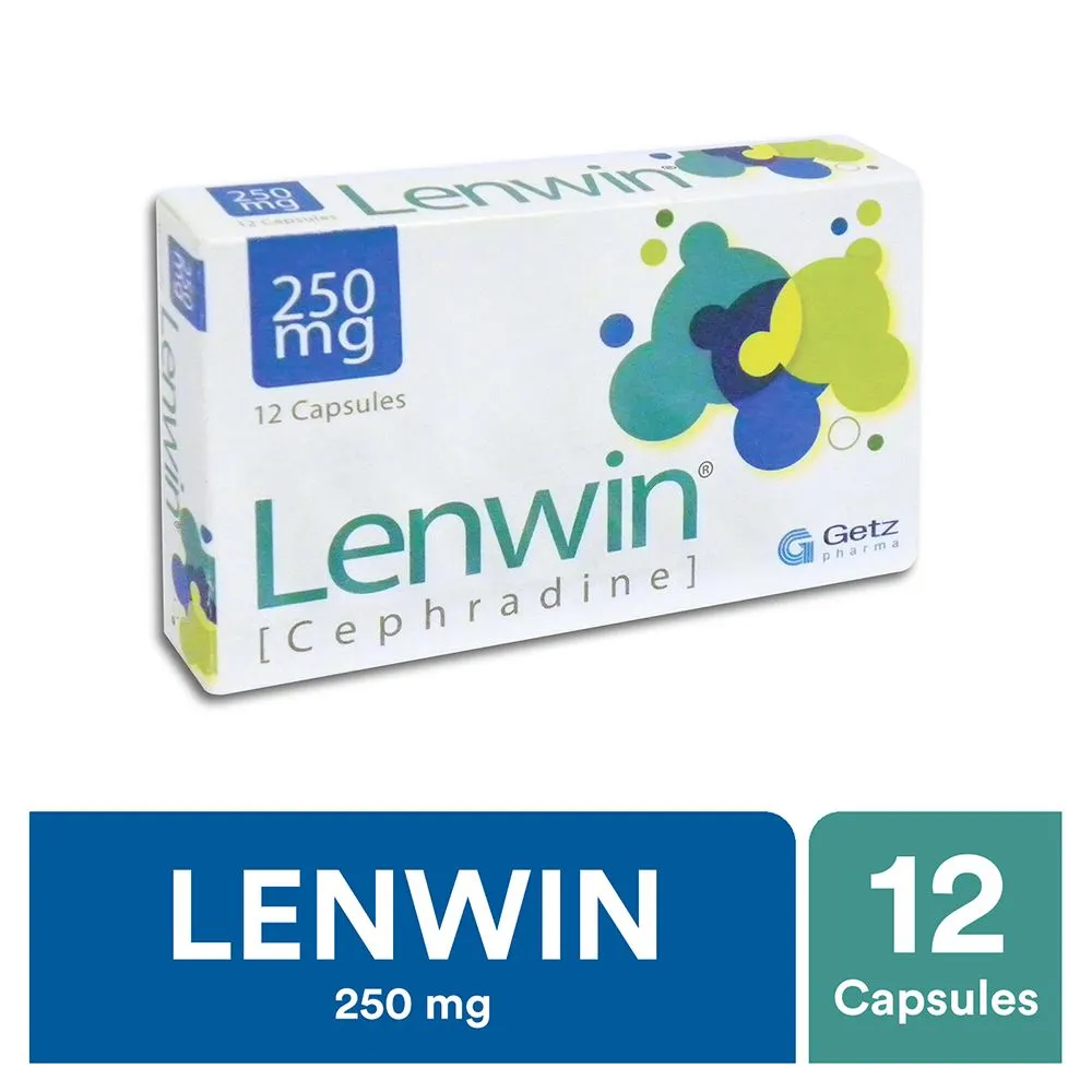 Lenwin 250mg Capsule (12 tablets)