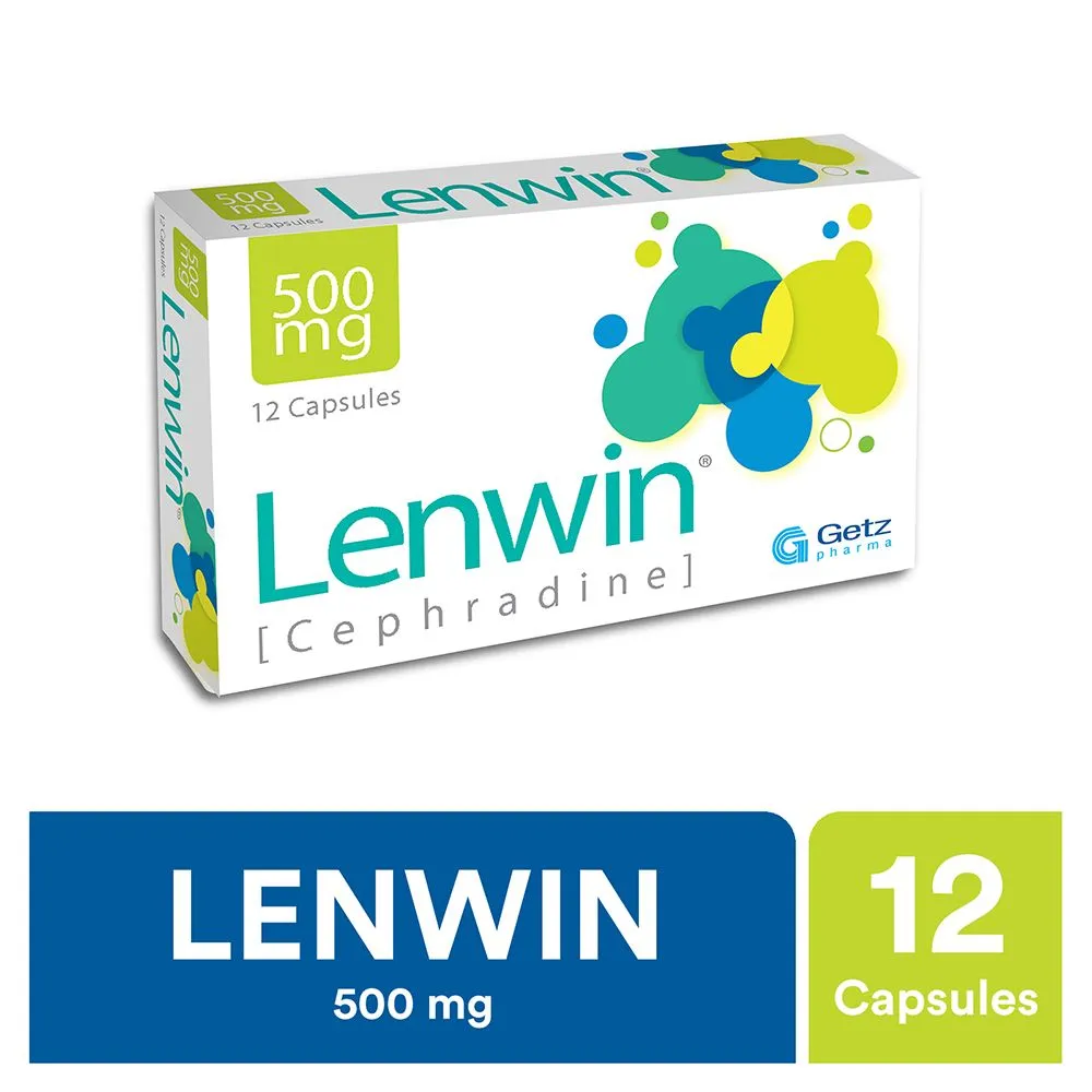 Lenwin 500mg Capsule (12 tablets)
