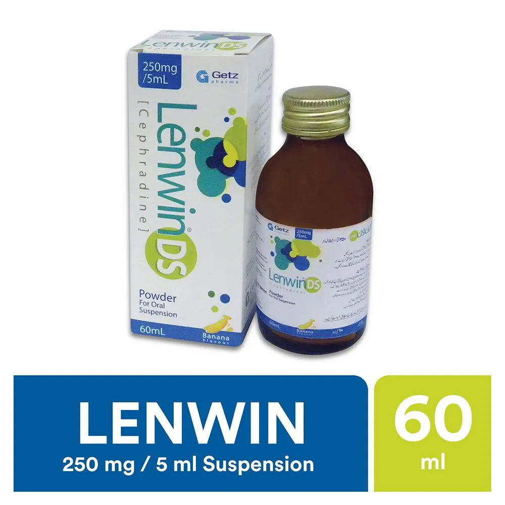 Lenwin DS 250mg Suspension 60 ml