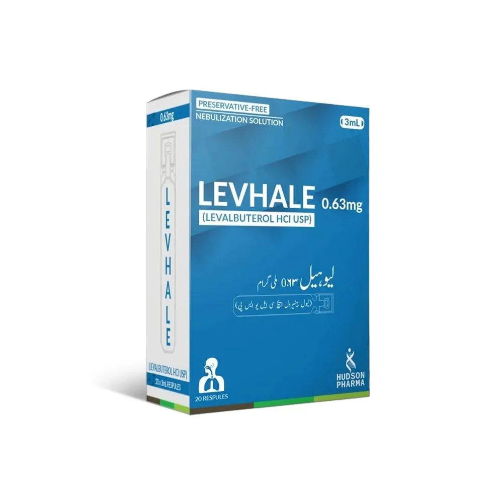 Levhale Nebulization 0.63mg/3ml Liquid 20 S