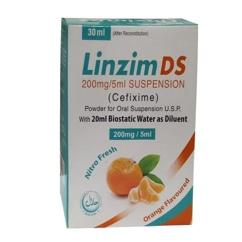 Linzim 200mg Suspension 30 ml