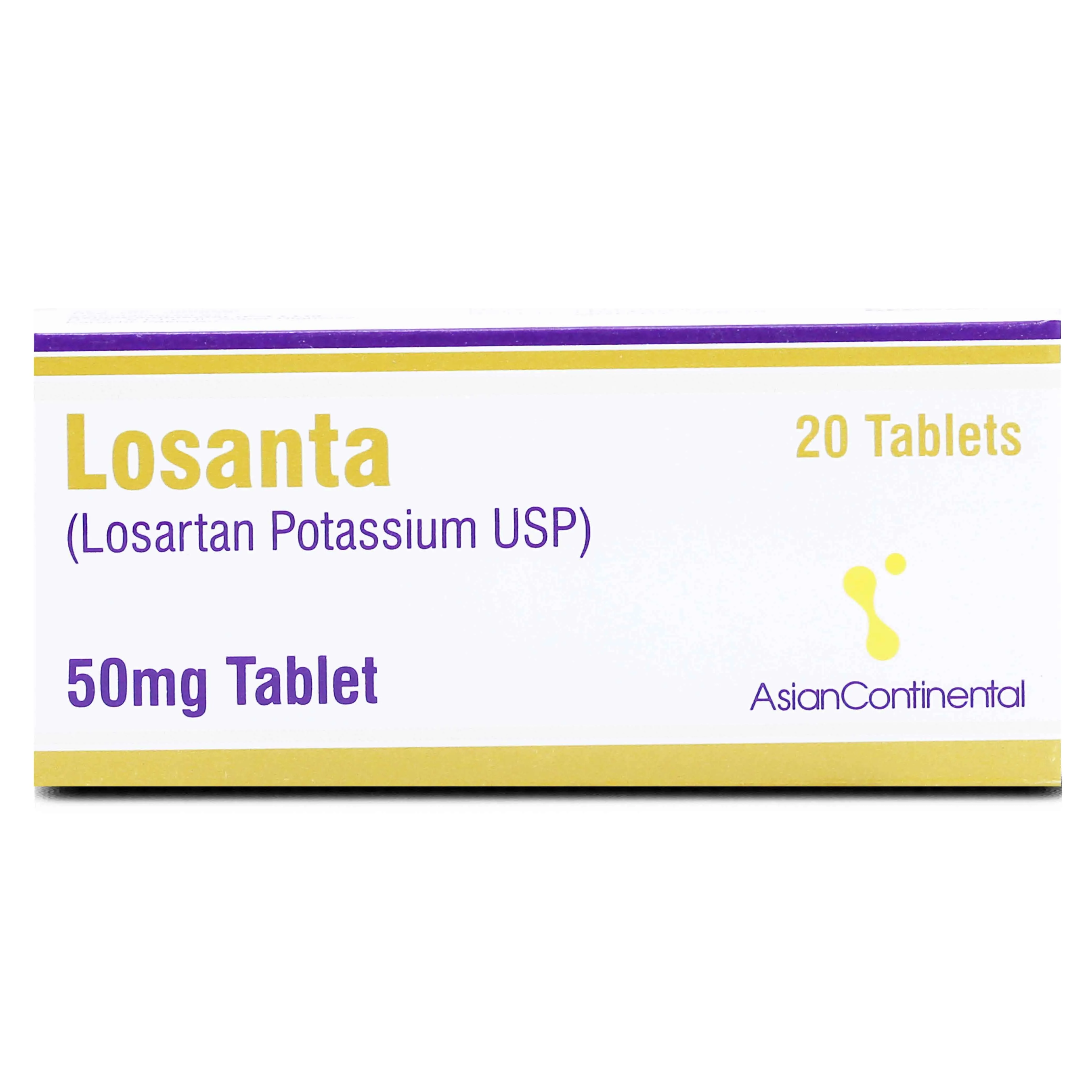 Losanta 50mg Tablet (x2 Strips)