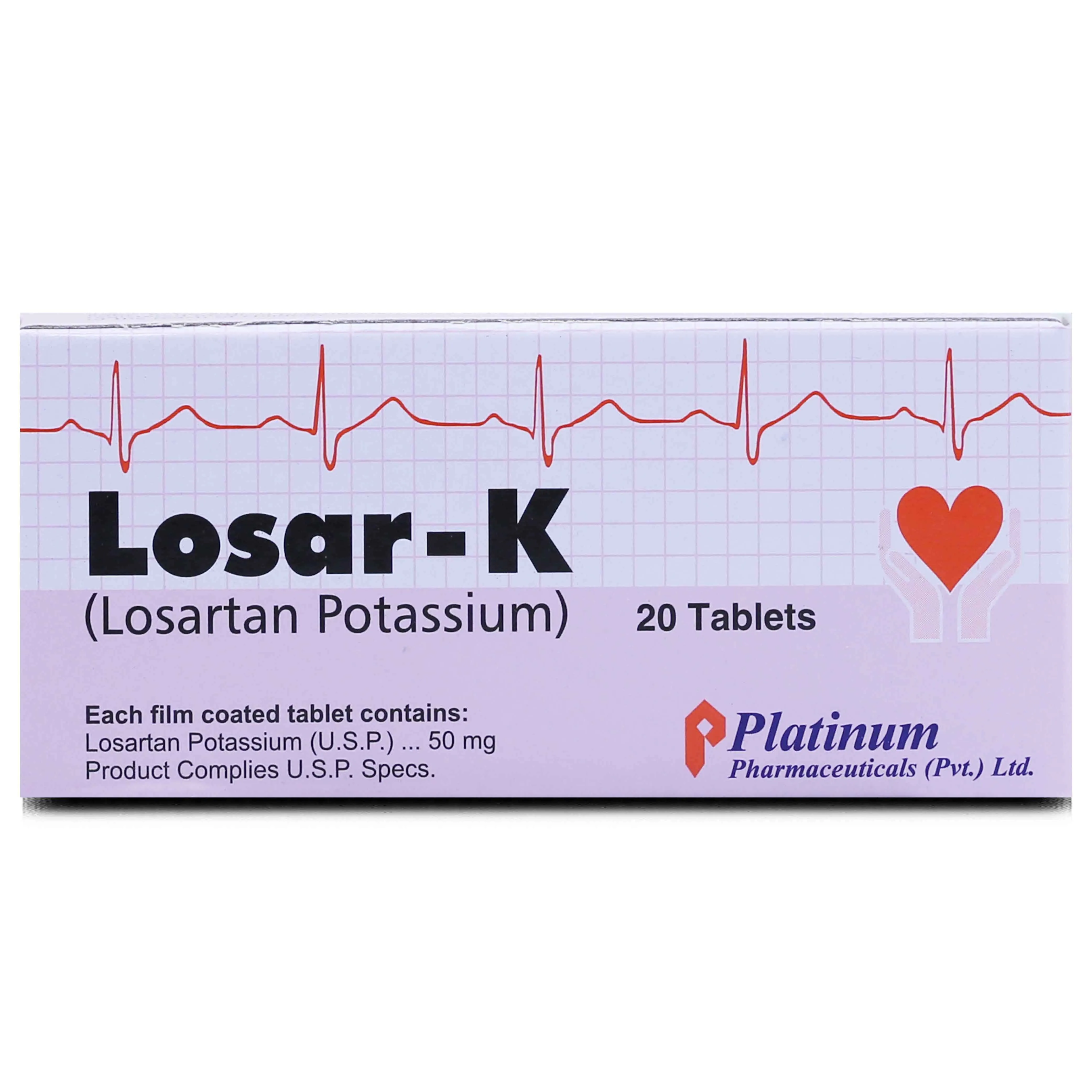 Losar-K 50mg Tablet (10 tablets)