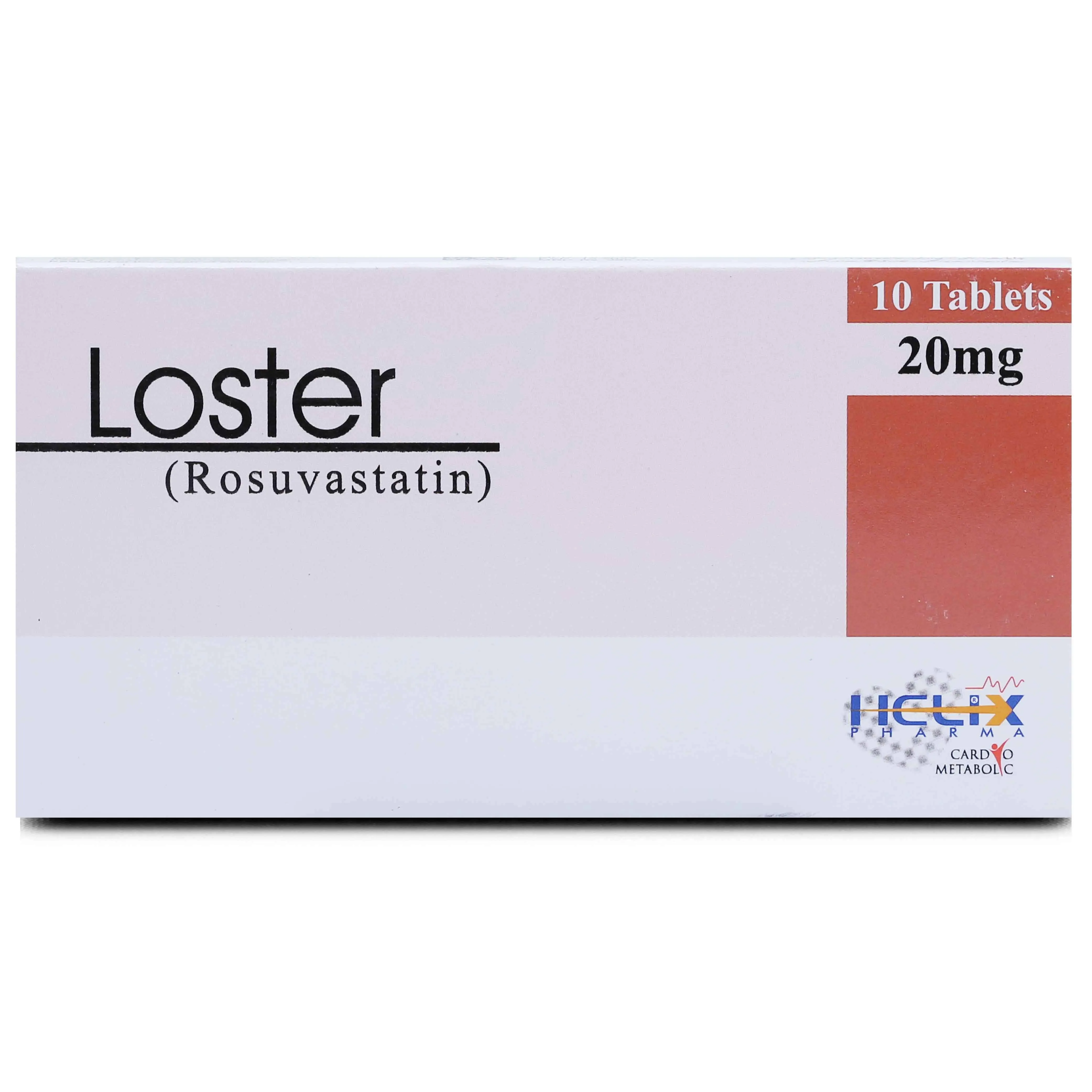 Loster 20mg Tablet (10 tablets)