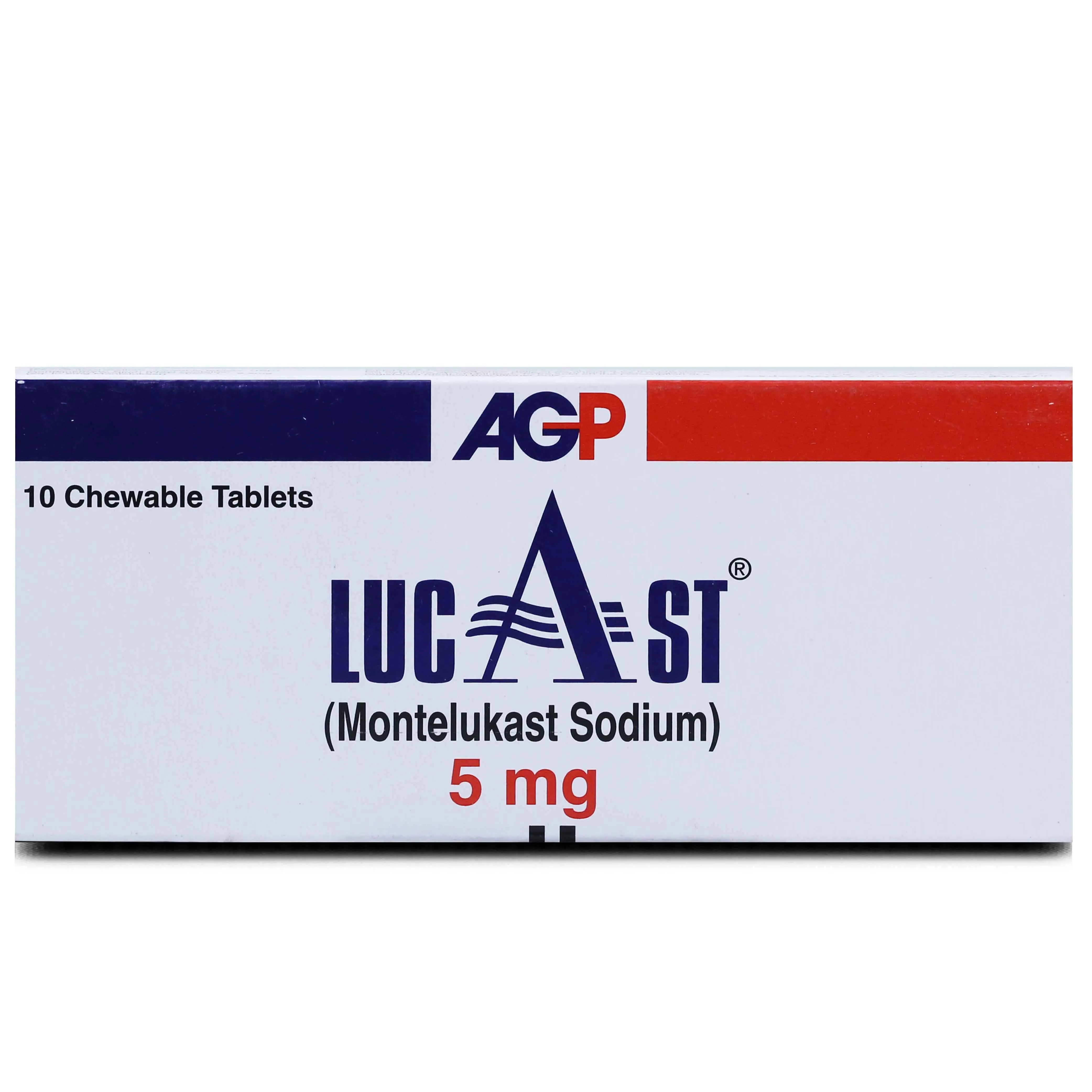 Lucast 5mg Tablet (10 tablets)