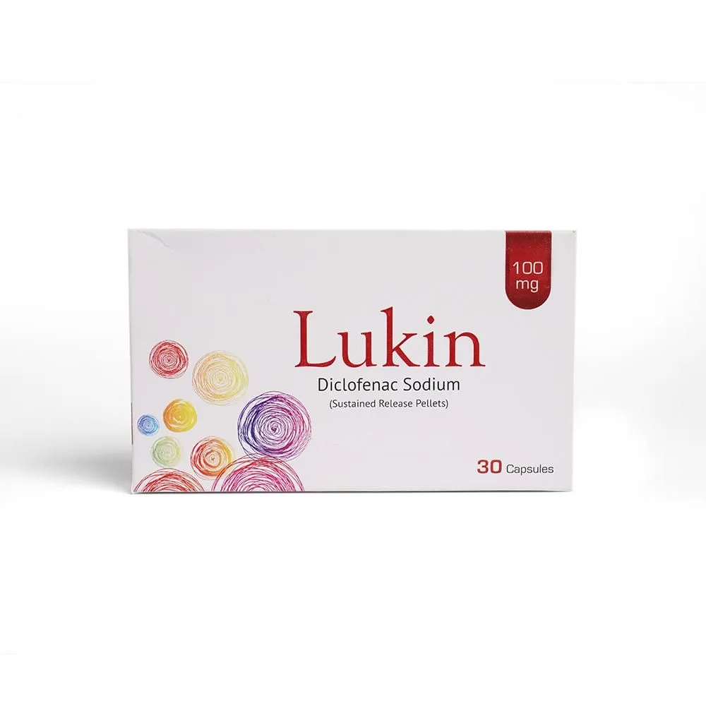 Lukin 100mg Capsule (x3 Strips)