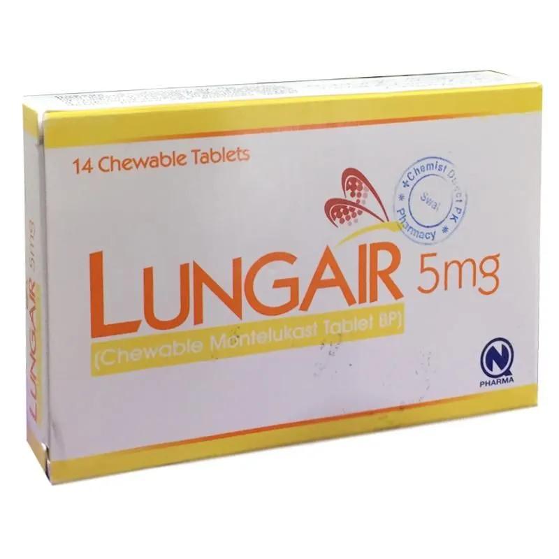 Lungair 5mg Tablet (x2 Strips)