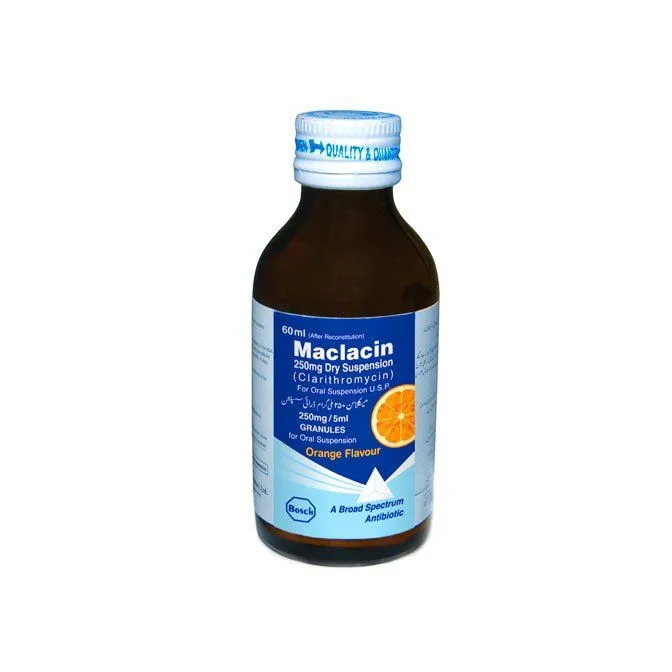 Maclacin 250mg/5ml Suspension 60 ml