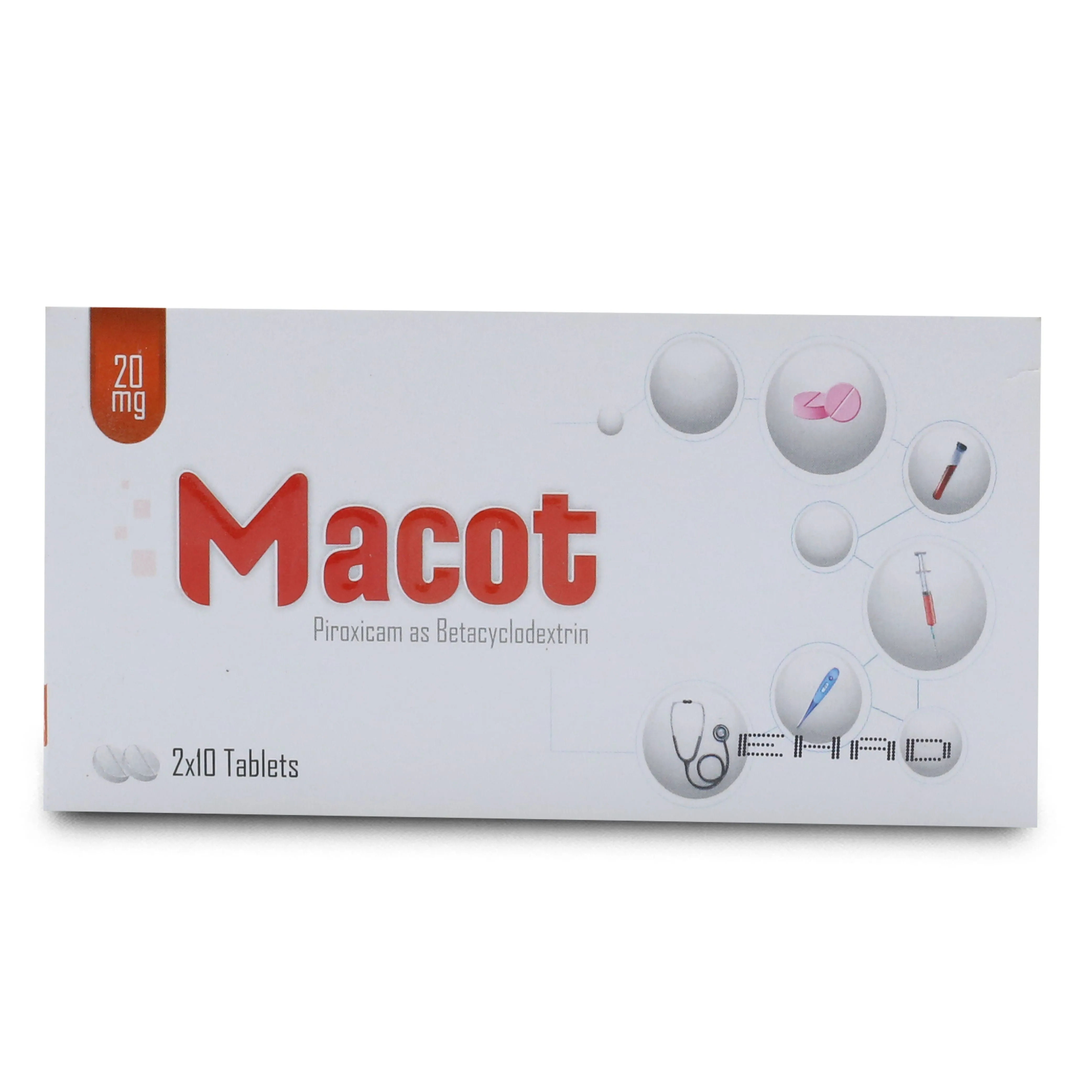Macot 20mg Tablet (20 tablets)