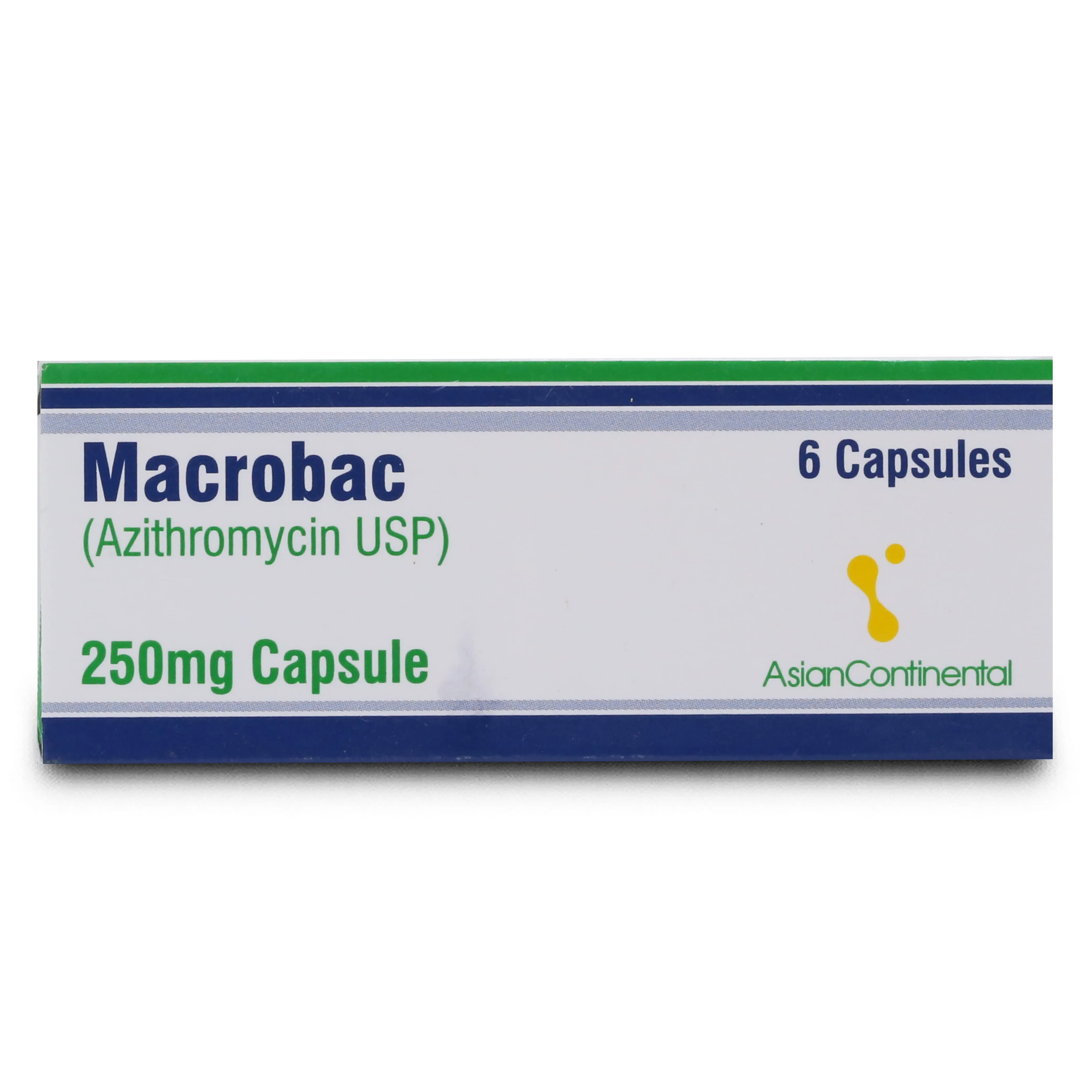 Macrobac 250mg Capsule (6 tablets)