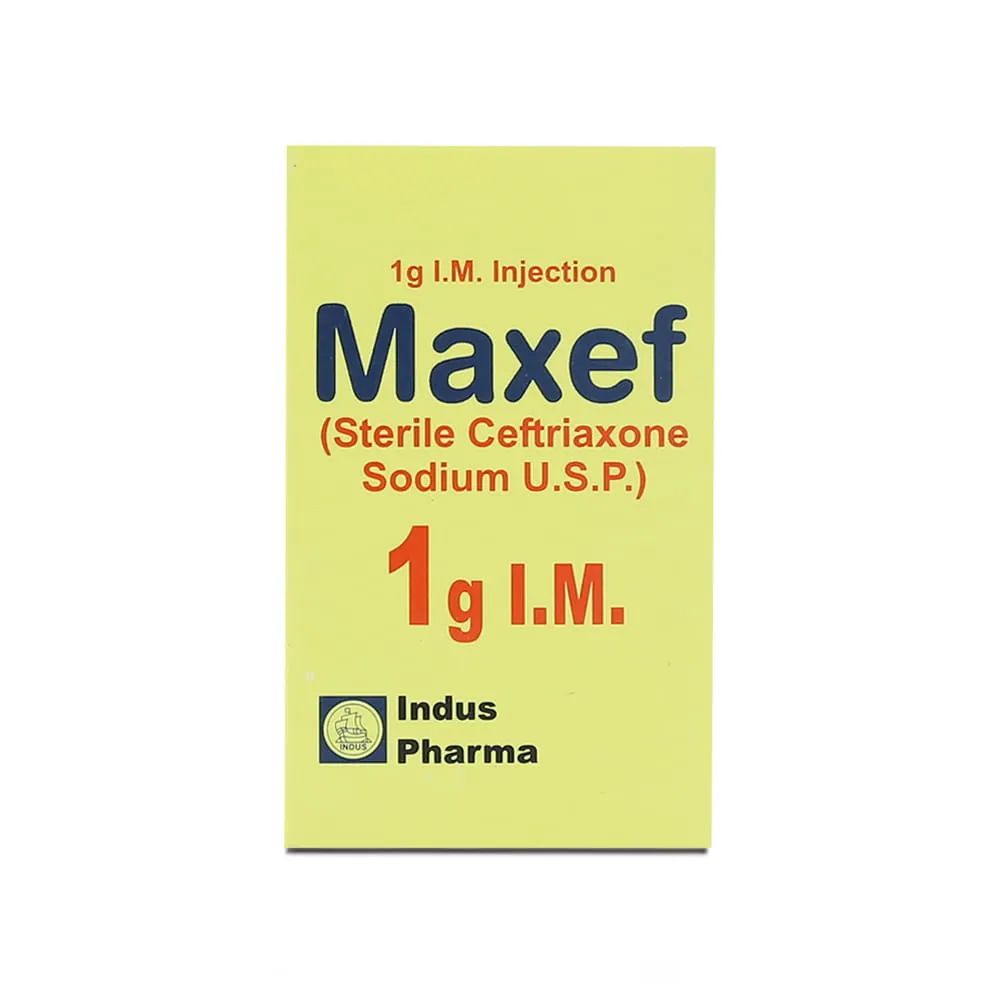 Maxef IM 1gm Injection 1 vial