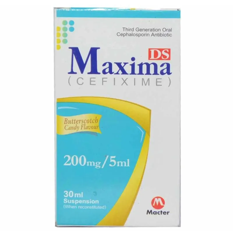 Maxima DS Dry 200mg/5ml Suspension 30 ml