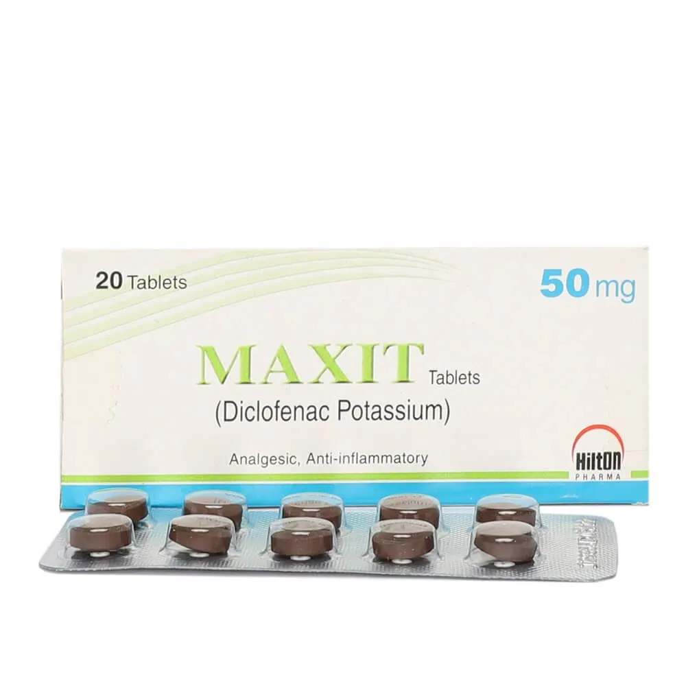 Maxit 50mg Tablet (x2 Strips)