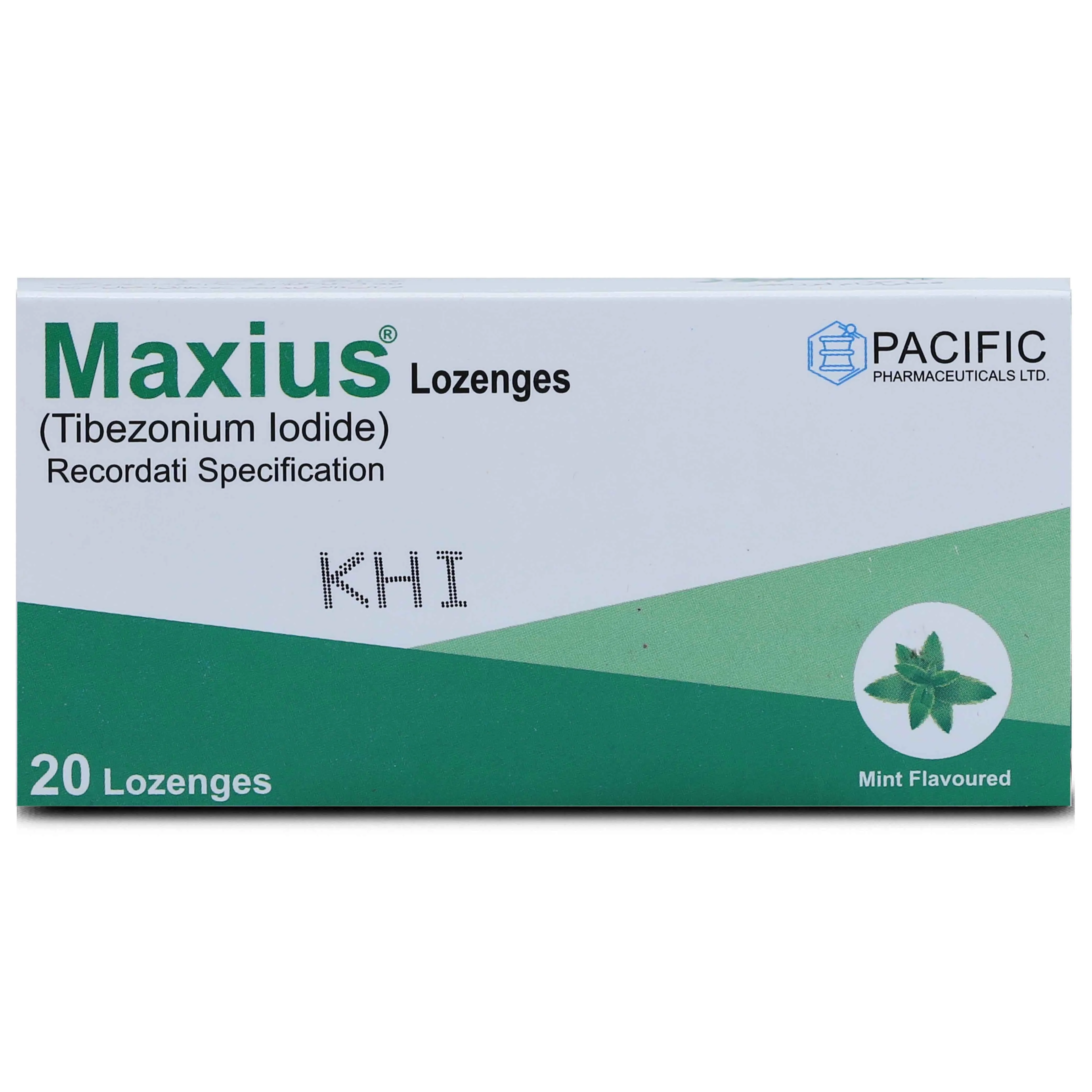 Maxius Lozenge Mint Tablet (5 tablets)