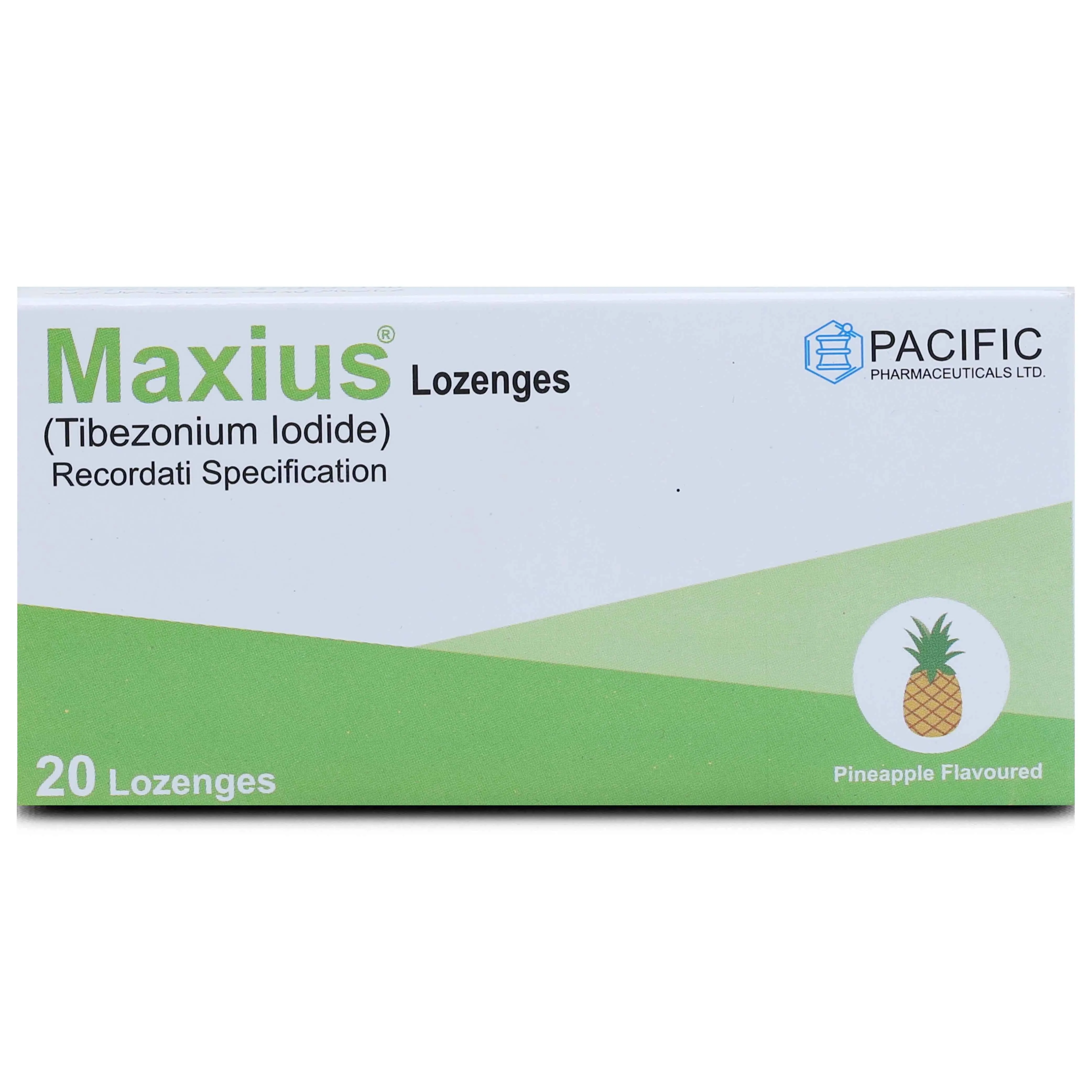 Maxius Lozenge Pineapple Tablet (5 tablets)