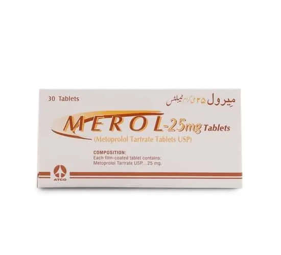 Merol 25mg Tablet (x3 Strips)