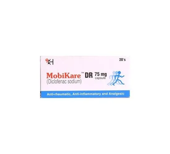 Mobikare DR 75mg Capsule (5 tablets)