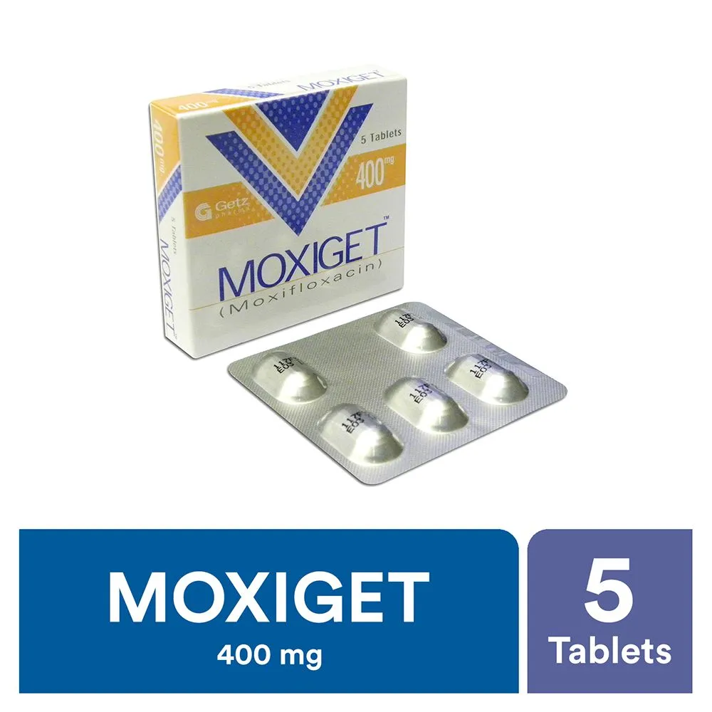Moxiget 400mg Tablet (5 tablets)