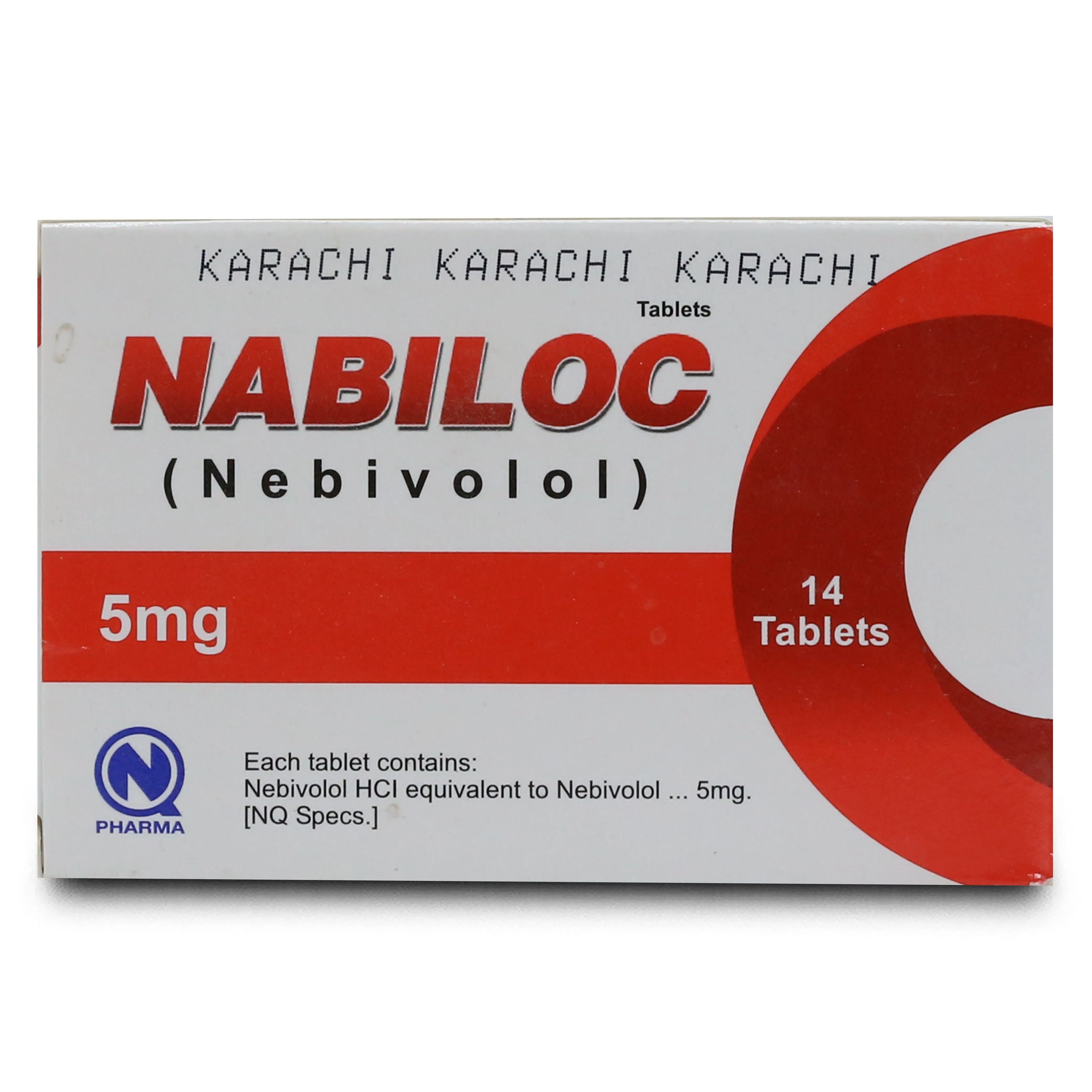 Nabiloc 5mg Tablet (7 tablets)