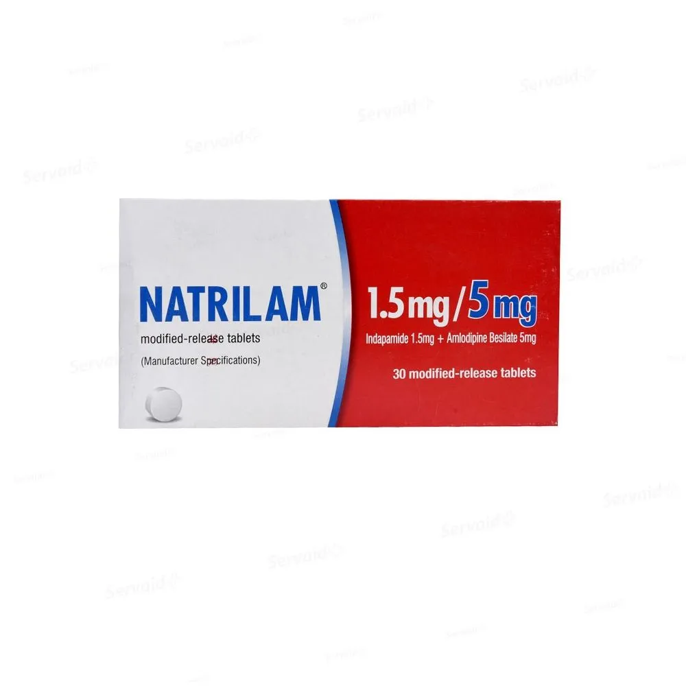 Natrilam 1.5mg/5mg Tablet (x3 Strips)
