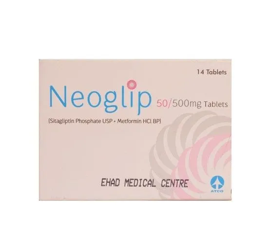 Neo-Glip 50mg+500mg Tablet (7 tablets)