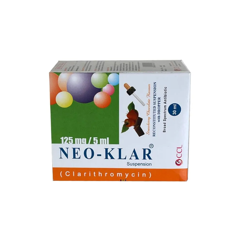 Neo-Klar 125mg/5ml Drop 30 ml