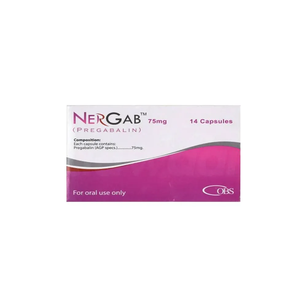 Nergab 75mg Capsule (x2 Strips)