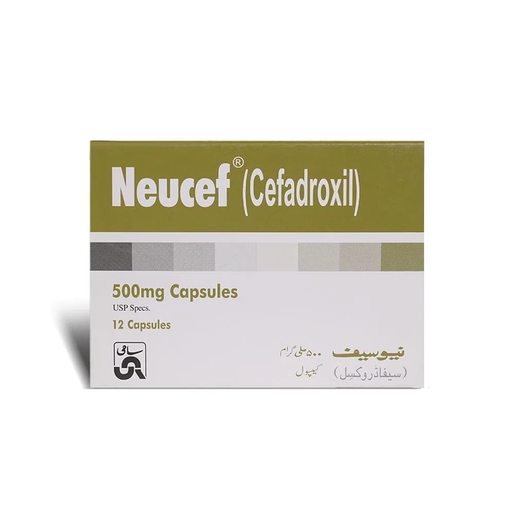 Neucef 500mg Capsule (12 tablets)