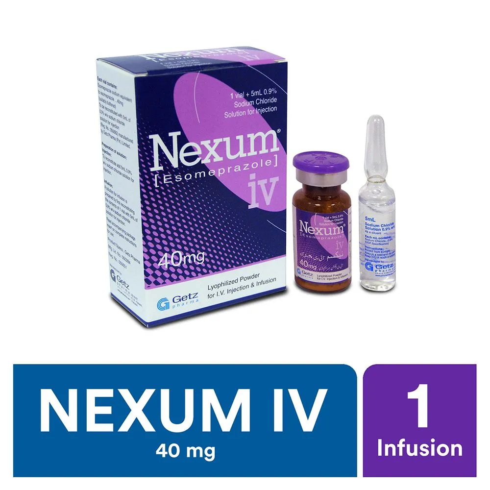 Nexum 40mg Injection 1 vial